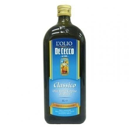~*平安喜樂*~DE CECCO 1公升 得科 特級冷壓初榨橄欖油 Extra Virgin Olive