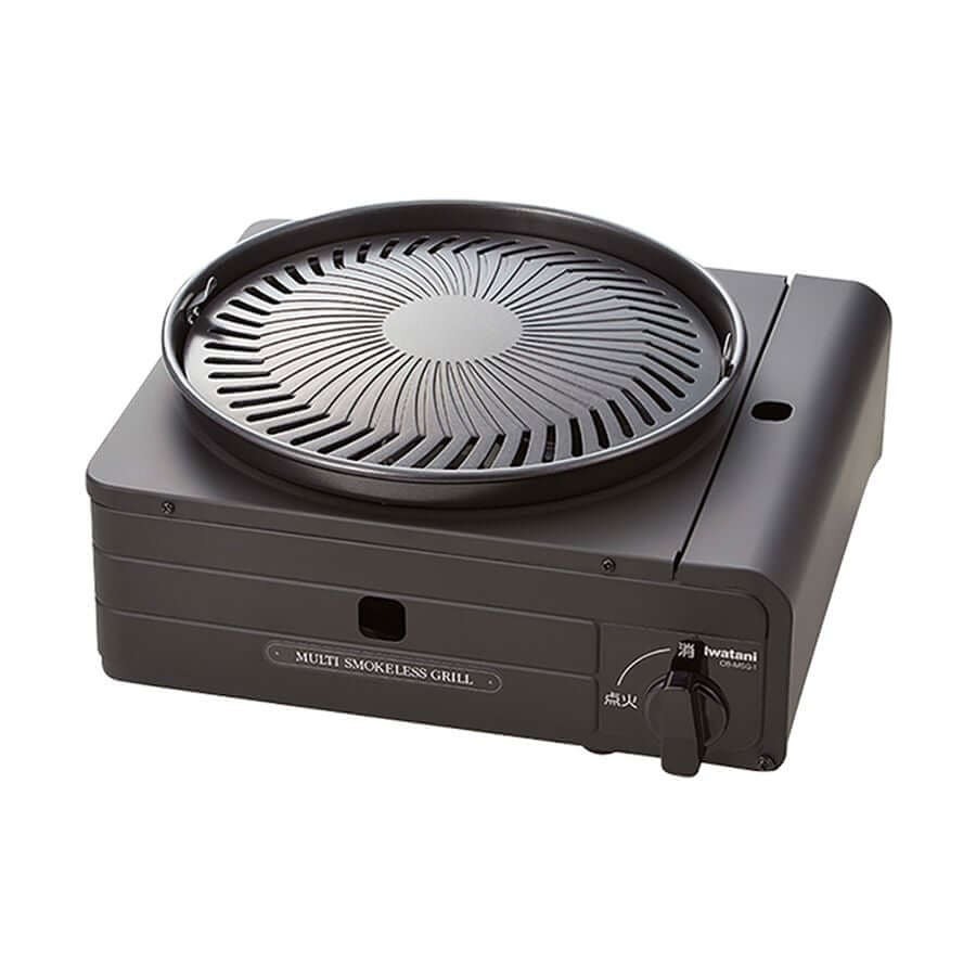~*平安喜樂*~日本製 Iwatani 岩谷 低煙燒烤多功能卡式爐 CB-MSG-1 家庭用 附燒肉烤盤、章魚燒烤盤-細節圖2