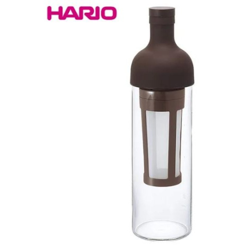 ~* 平安喜樂 *~【HARIO】酒瓶造型冷泡咖啡壺650ml-咖啡色 FIC-70-CBR