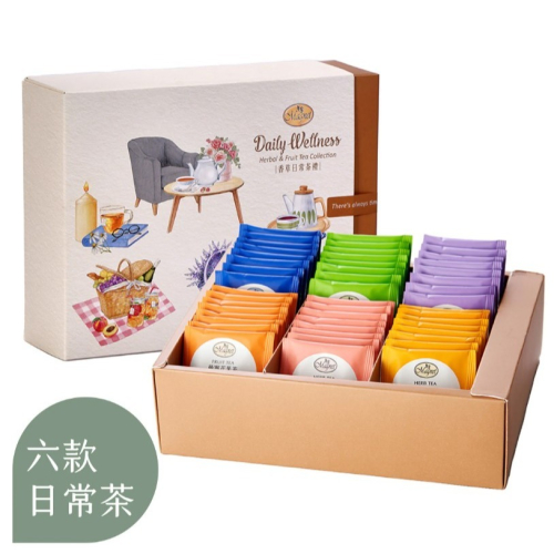 ~* 平安喜樂 *~曼寧 香草日常茶禮盒 6款*8包 附提 …