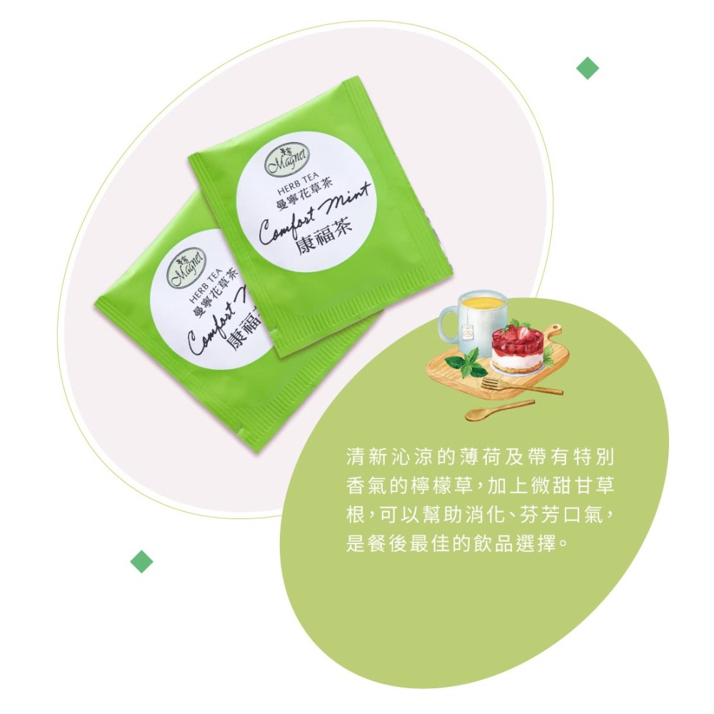 ~* 平安喜樂 *~曼寧 香草日常茶禮盒 6款*8包 附提袋 花草茶組 康福 洋甘 薰衣 玫瑰蜜桃 藍莓 玫瑰-細節圖5