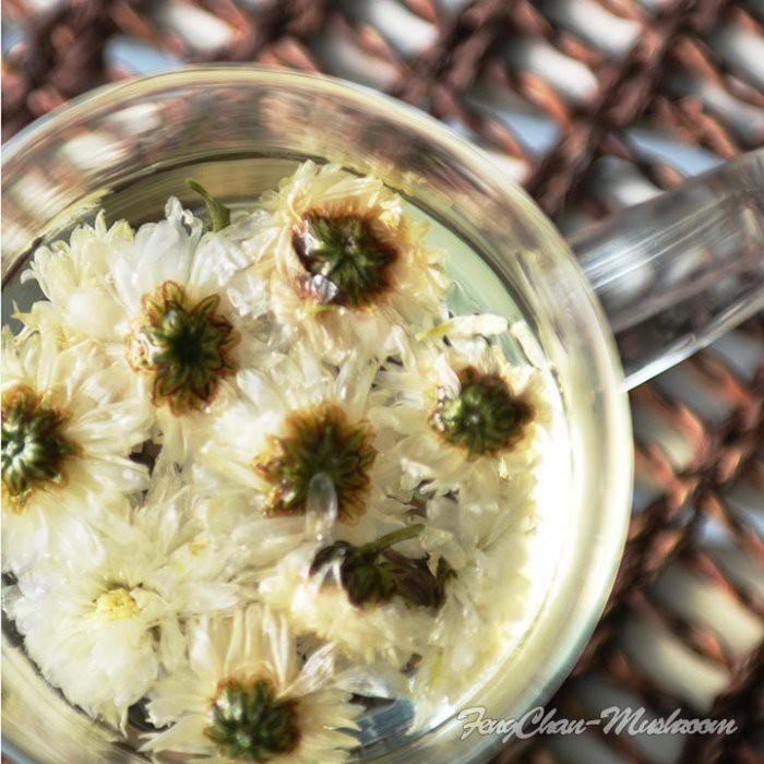 白菊花 杭白菊 甘菊苗栗銅鑼產的，農藥零檢出，買的安心，喝的放心。-細節圖2