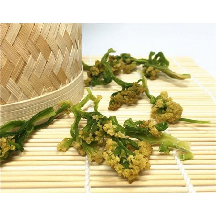 綠 花椰菜乾 花椰菜干~粗鹽醃漬日曬法，無任何添加物，煮湯快炒皆可，居家必備。-細節圖2