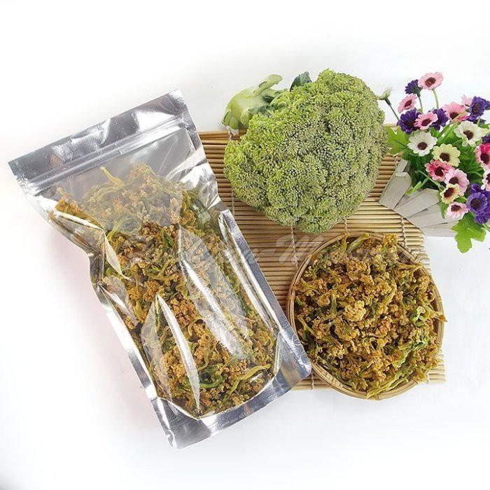 綠 花椰菜乾 花椰菜干~粗鹽醃漬日曬法，無任何添加物，煮湯快炒皆可，居家必備。-細節圖4