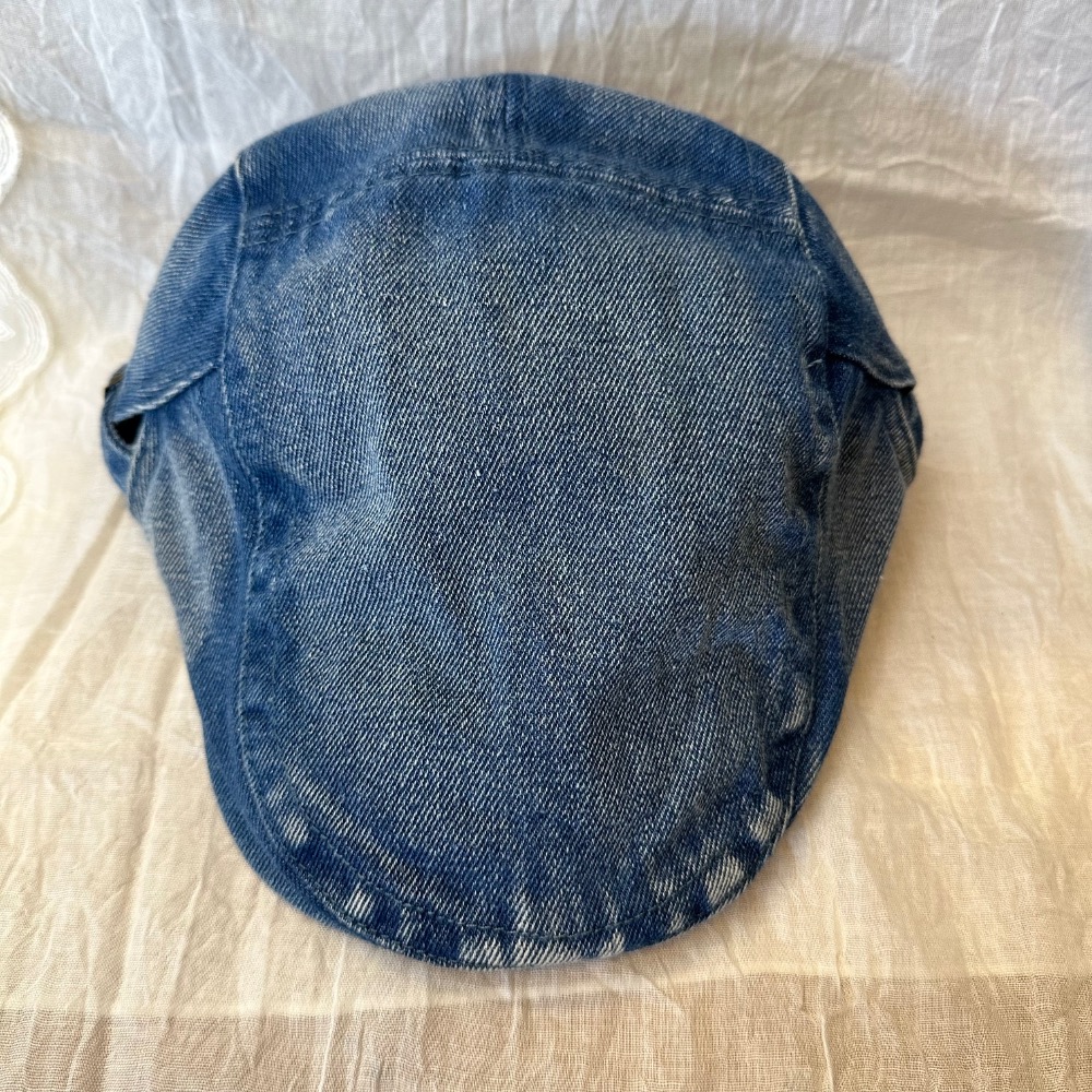 刷白水洗牛仔打鳥帽-細節圖3