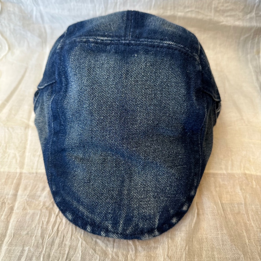 刷白水洗牛仔打鳥帽-細節圖5