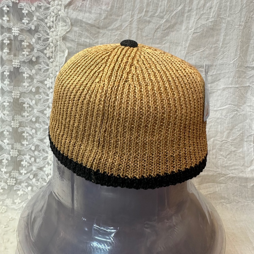 🇯🇵 日版草編鴨舌帽-細節圖3