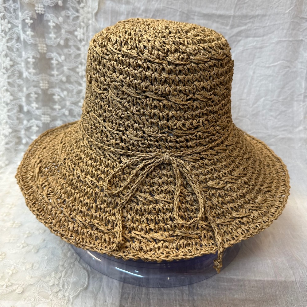 🇰🇷 韓國手工編織草帽-細節圖4