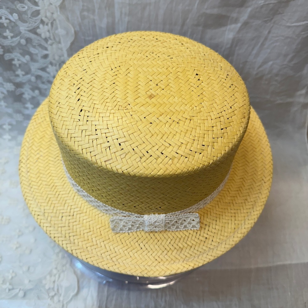 🇹🇼 台灣手工圓頂草帽-細節圖2