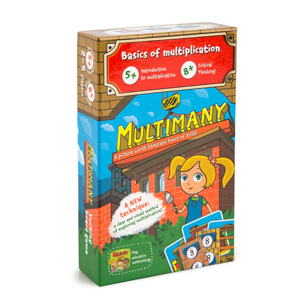 機本玩意OBOi 數學乘法桌遊-多多樓(The Brainy Band)(BTOTBMM81)-細節圖2