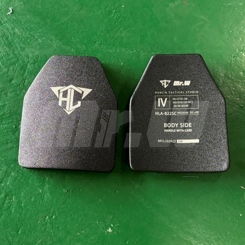 【Mr.W-客訂】悍霖 多曲面抗彈板 III+ / IV 等級 PE+SIC陶瓷-細節圖4