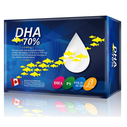 【買一送一】孕婦魚油 DHA70% 魚眼窩油 思緒清晰 減少漲感 學齡 創作者 用腦過度者