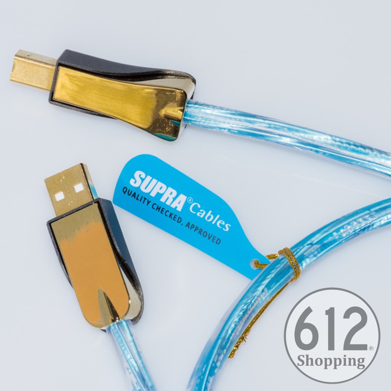 【現貨】SUPRA Excalibur USB A-B 旗艦鍍銀USB線材 瑞典原裝 台灣總代理 原廠公司貨-細節圖4