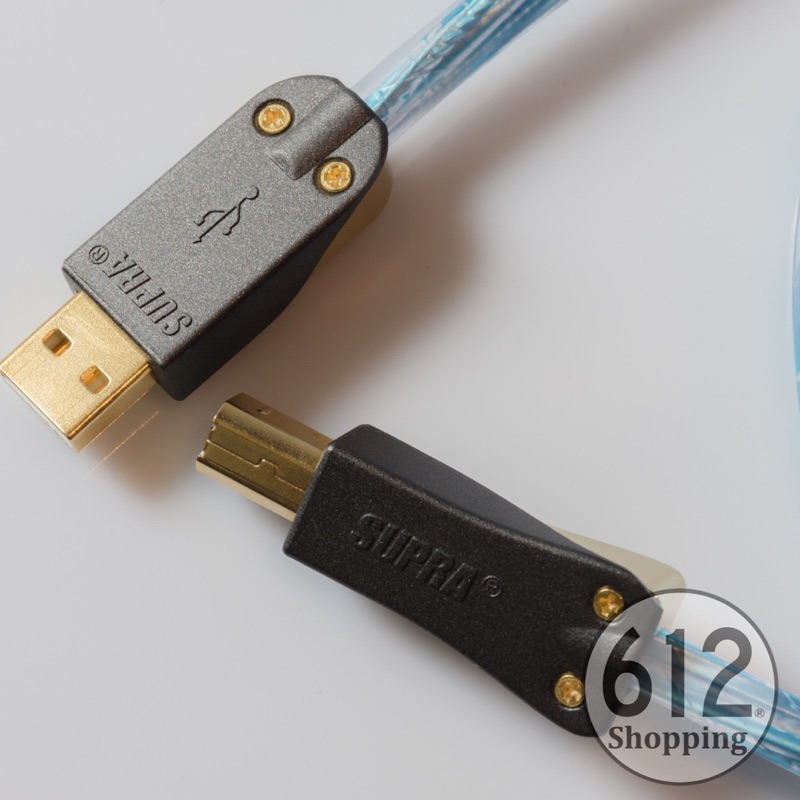 【現貨】SUPRA Excalibur USB A-B 旗艦鍍銀USB線材 瑞典原裝 台灣總代理 原廠公司貨-細節圖7