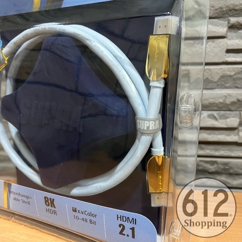 【現貨】SUPRA Cables HDMI-HDMI傳輸線 v2.1 UHD8K 原廠公司貨保固-細節圖3