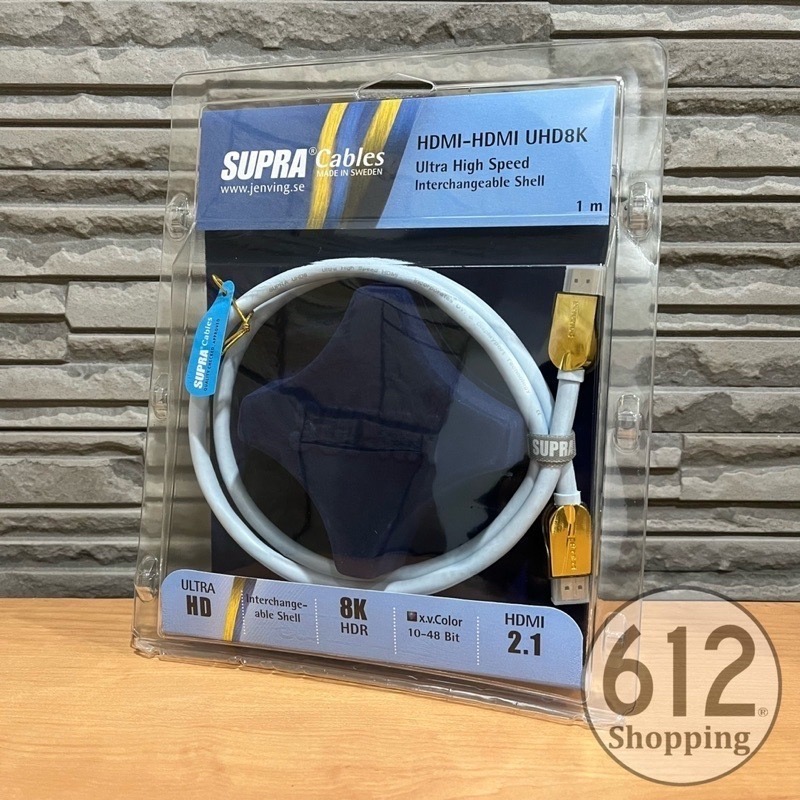 【現貨】SUPRA Cables HDMI-HDMI傳輸線 v2.1 UHD8K 原廠公司貨保固-細節圖4