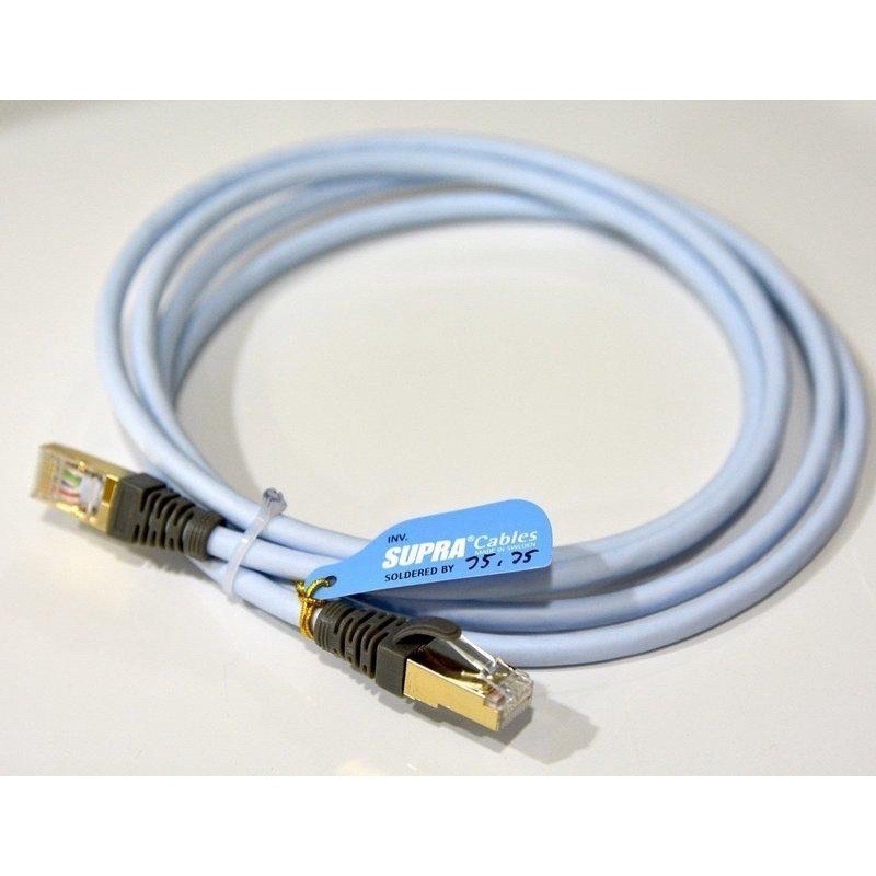 【現貨】SUPRA Cat8 Cat 8 網路線 Ethernet Cable 乙太網路線 5N無氧銅 瑞典原裝 公司貨-細節圖3