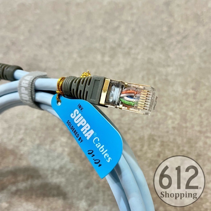 【現貨】SUPRA Cat8 Cat 8 網路線 Ethernet Cable 乙太網路線 5N無氧銅 瑞典原裝 公司貨-細節圖8