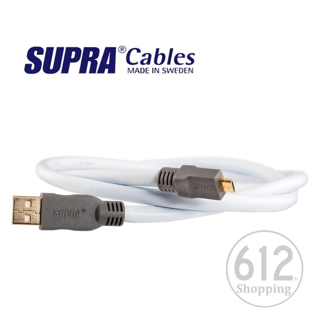 【現貨】SUPRA USB 2.0 數位線 A-B / A-micro B / A-Mini B 瑞典原裝 台灣公司貨-細節圖3