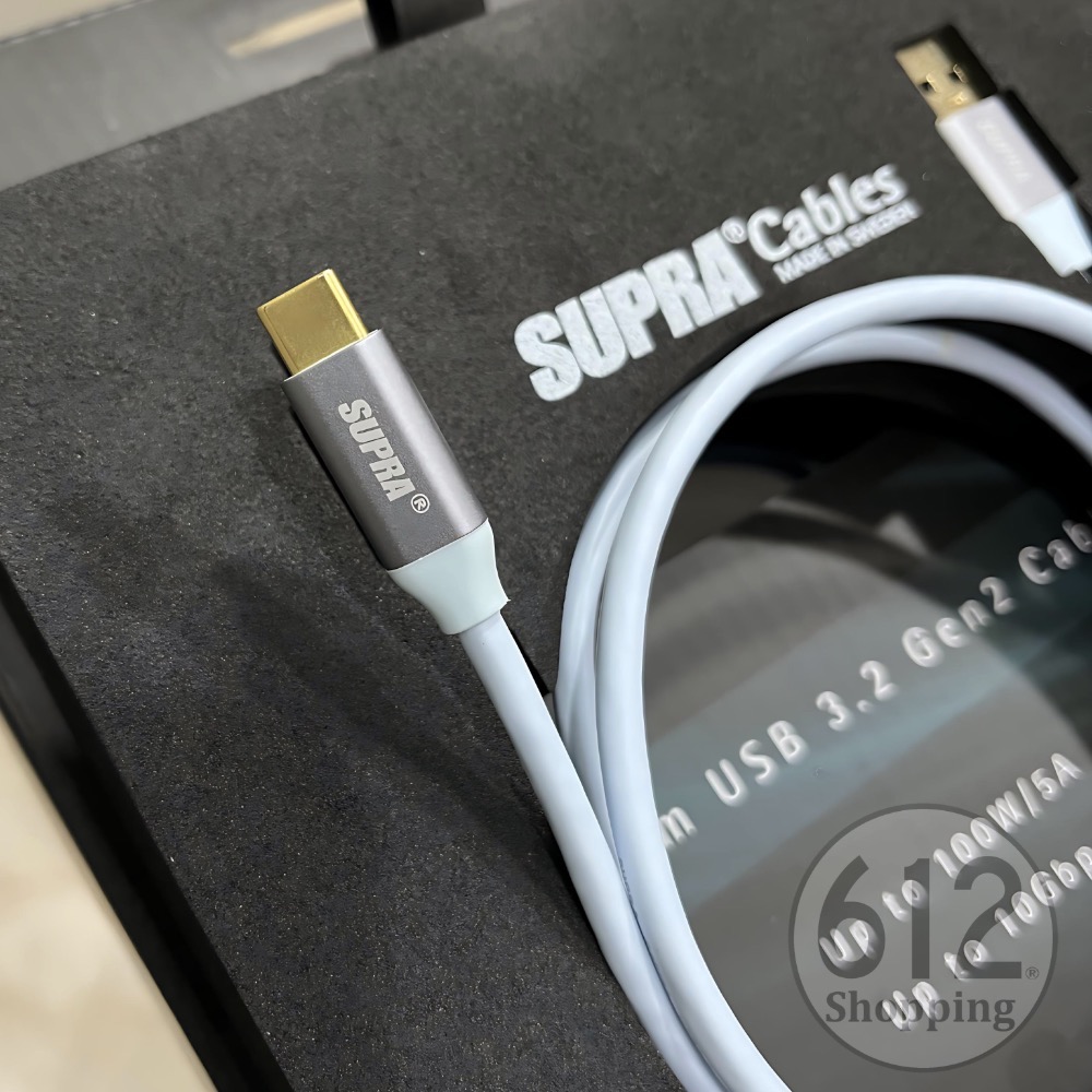 【現貨】Supra USB 3.2 數位線 A-C B-C C-C Type-C 瑞典原裝進口 台灣公司貨-細節圖6