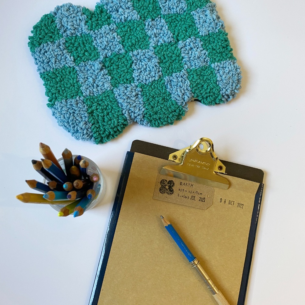 預購）EARTH 居家擺飾 毛毛墊 蠟燭墊 礦墊 小毯 頌缽冥想-細節圖3