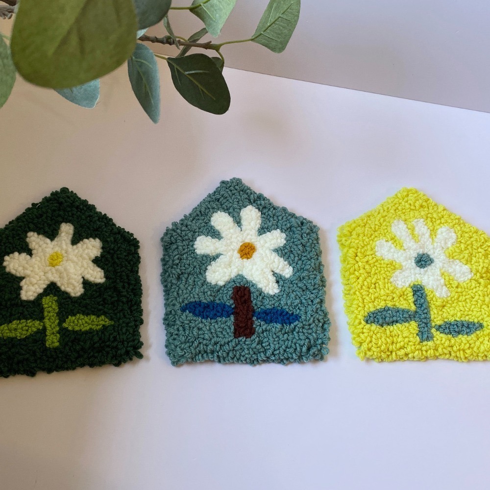 Serenity 寧靜感 居家擺飾 毛墊 蠟燭墊 礦墊 小毯 冥想 深綠-細節圖3