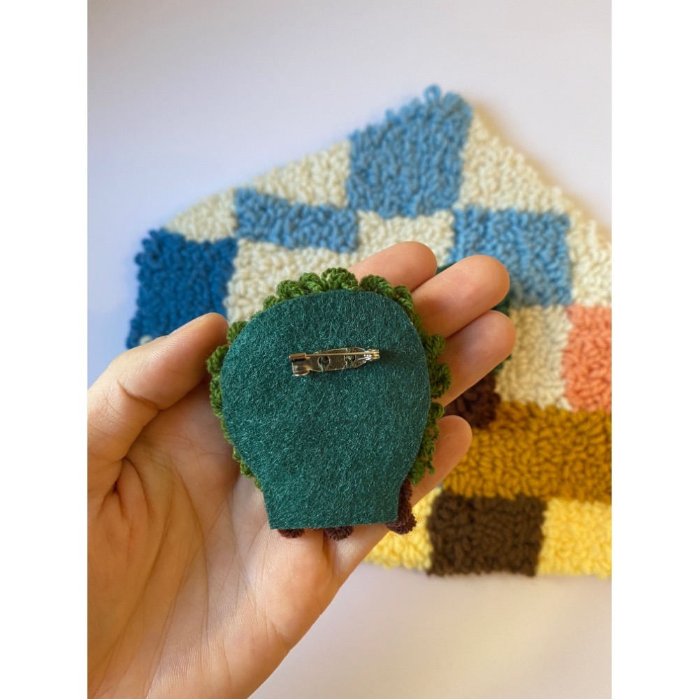 六顆小樹別針 little trees pin 胸針 裝飾-細節圖6