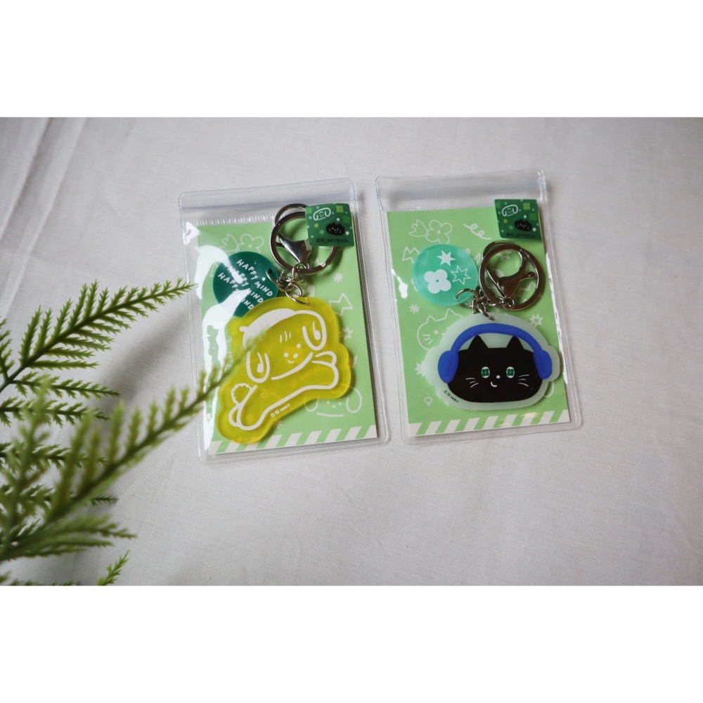 Koko&kobe 壓克力吊飾 鑰匙圈 共四款-細節圖2