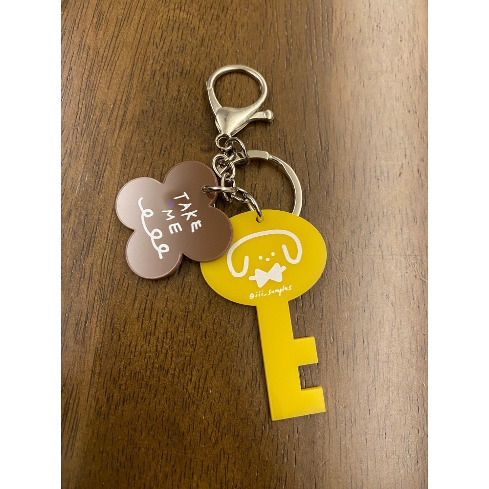 Koko&kobe 壓克力吊飾 鑰匙圈 共四款-細節圖7