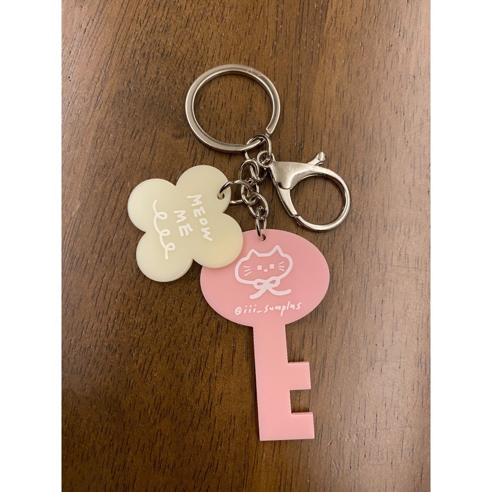 Koko&kobe 壓克力吊飾 鑰匙圈 共四款-細節圖9