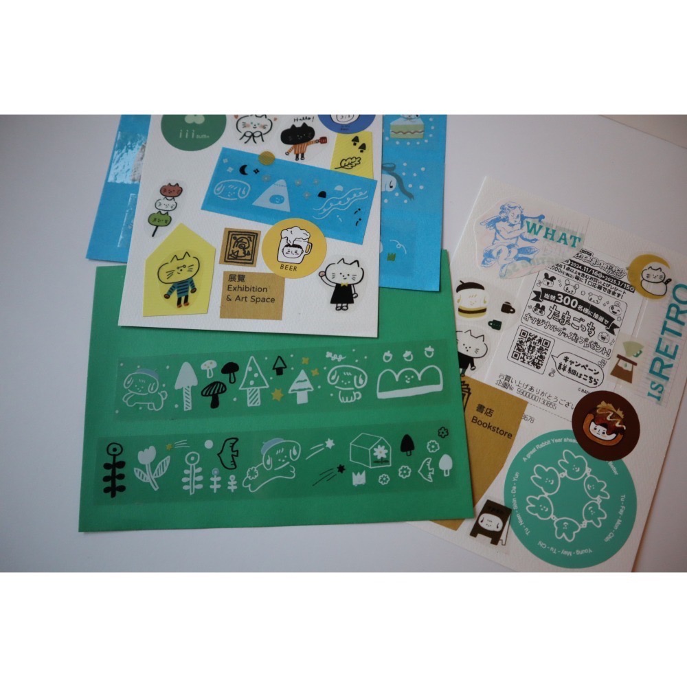 小狗森林 PET膠帶 透明亮面 循環96cm 共5m 自由剪貼-細節圖5