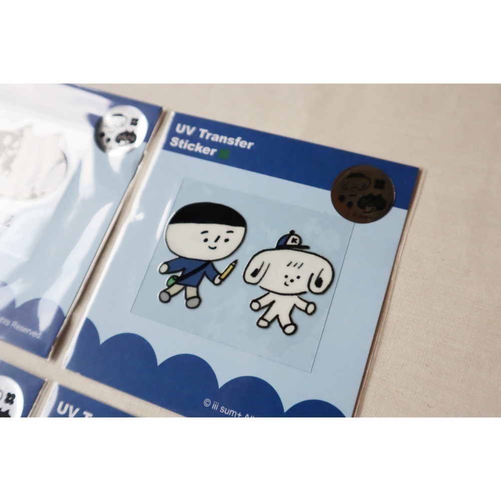 kenji family 立體轉印貼 共四款 防水自由轉印-規格圖11