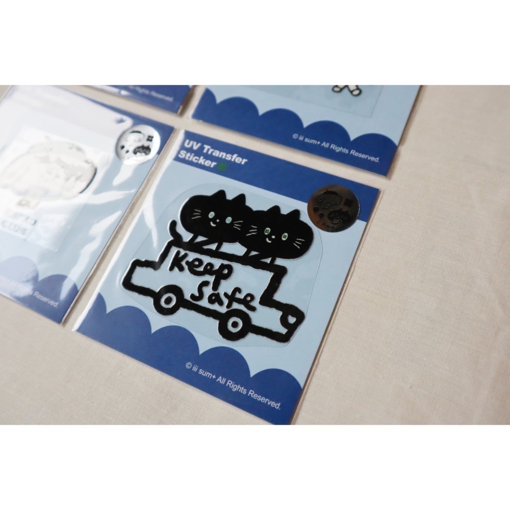 kenji family 立體轉印貼 共四款 防水自由轉印-規格圖11