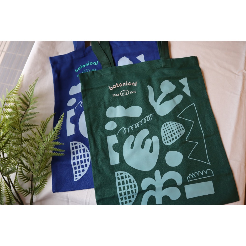 botanical 植物園托特包 繡花文字 tote bag-規格圖7