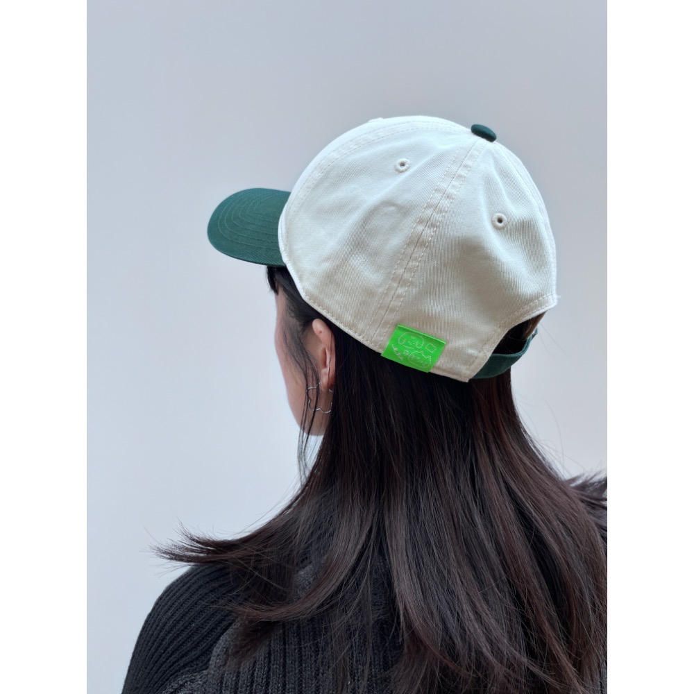 補貨到 botanical 植物園 拼色鴨舌帽 立體繡花文字-細節圖11