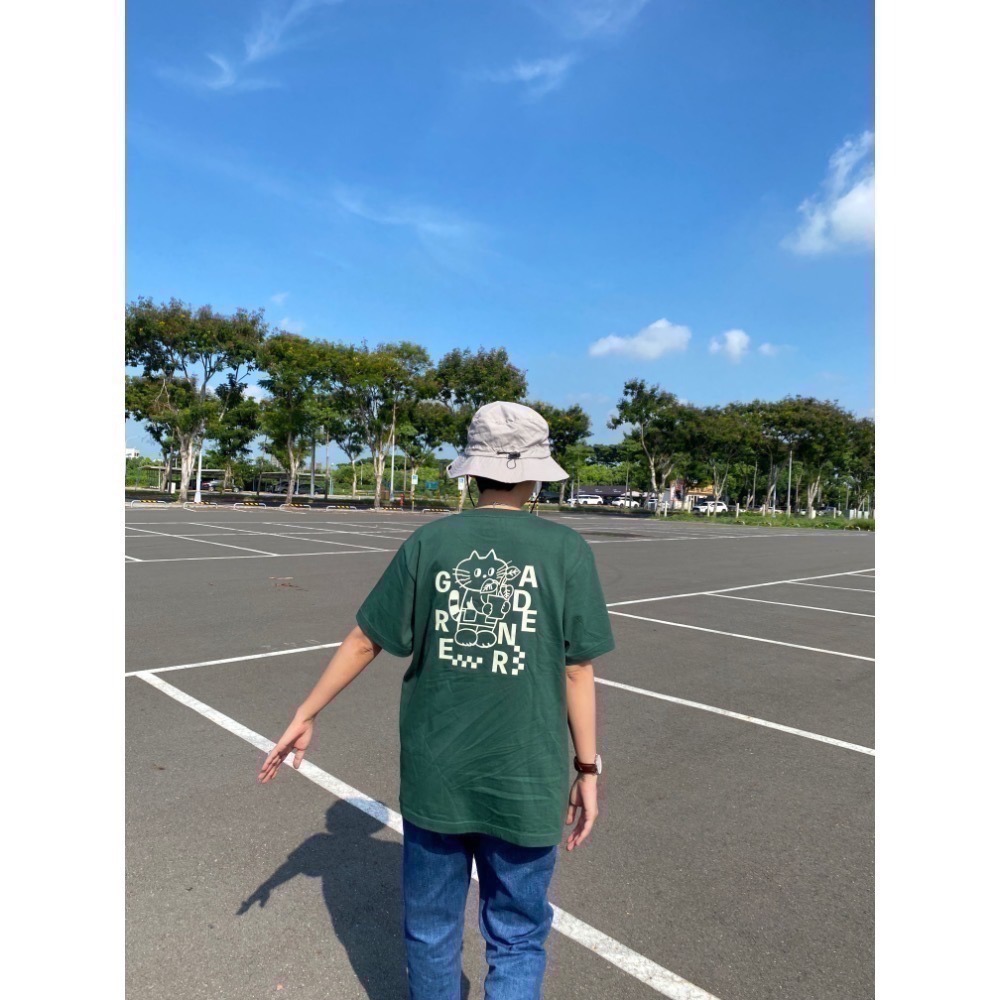 補貨到＊ Koko貓咪園藝師 檸檬鈕扣蕨 UA T中性版 男女可穿 現貨 雙面圖案-細節圖5