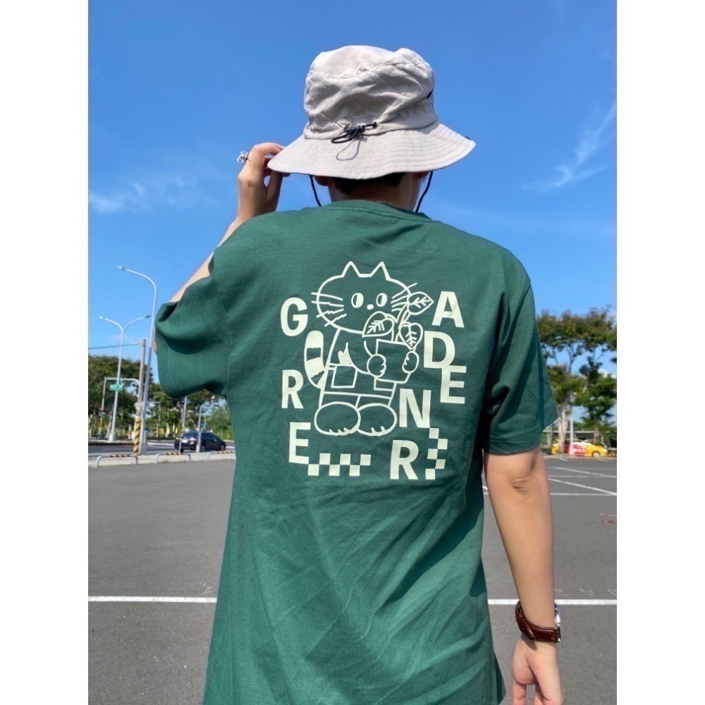 補貨到＊ Koko貓咪園藝師 檸檬鈕扣蕨 UA T中性版 男女可穿 現貨 雙面圖案-細節圖7