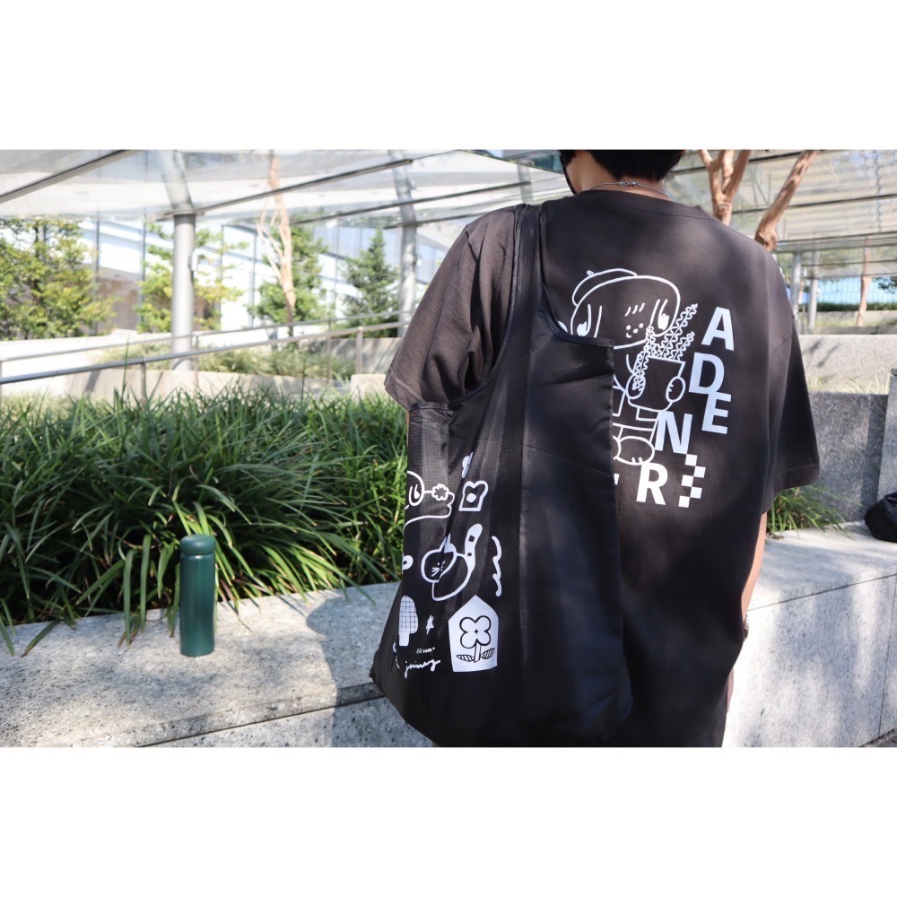 Kobe 小狗園藝師喜林芋 UA T 中性版型 男女可穿 雙面圖案-細節圖2