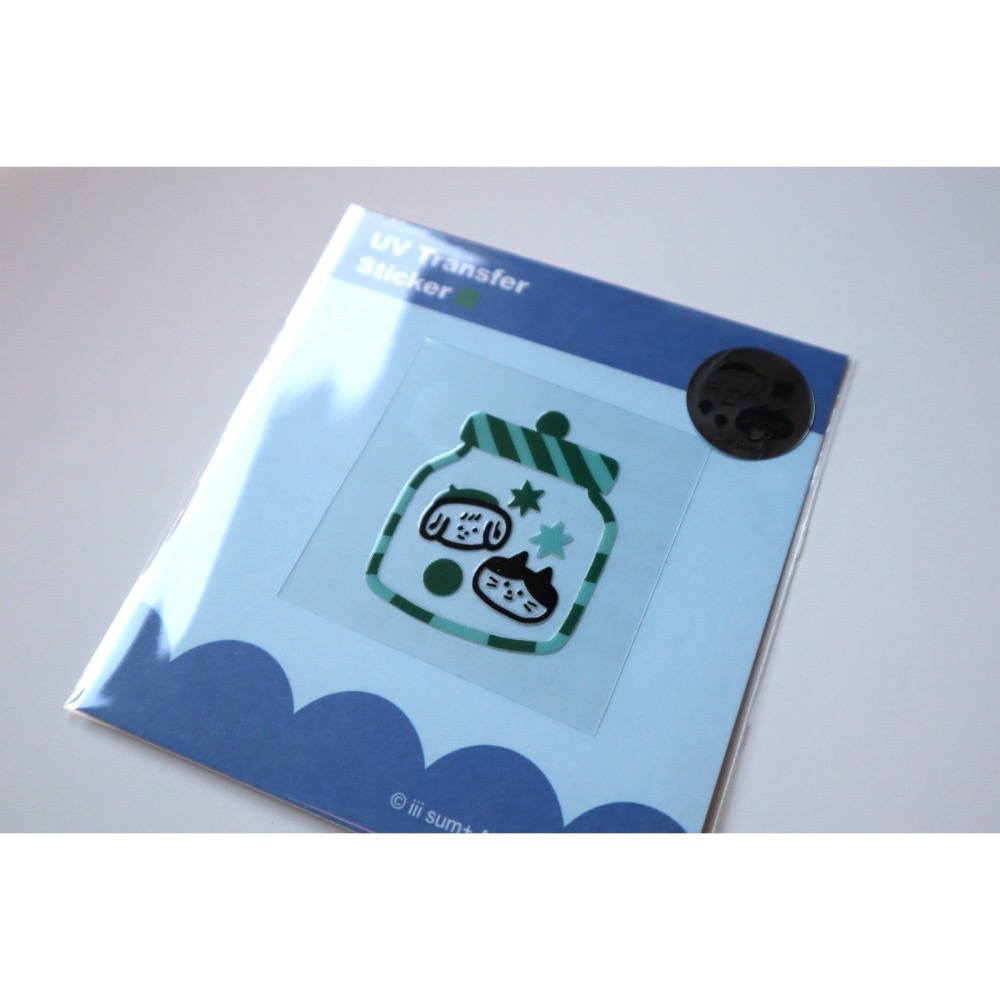 單張 UV transfer stickers 招財貓  許願罐  雙花 立體轉印貼-細節圖4