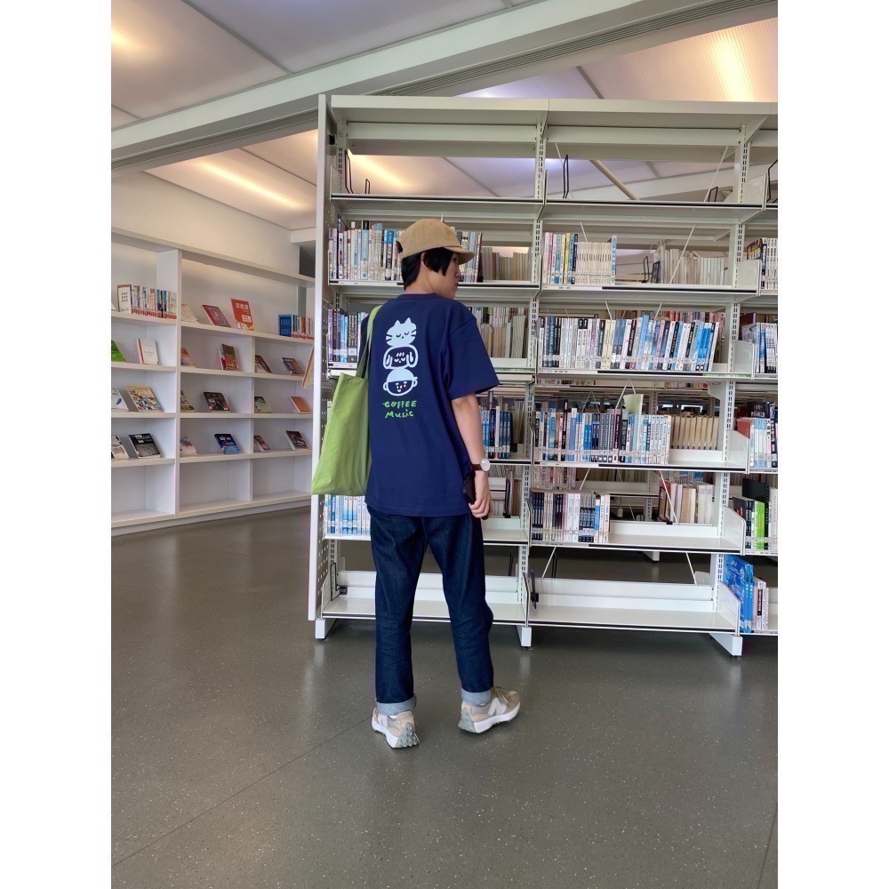 Coffee Music 疊疊樂 UA T 中性版型 雙面圖案-細節圖5