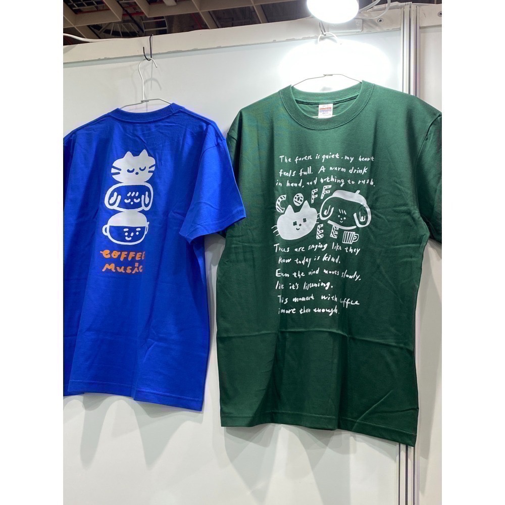 Coffee Moment  UA T 中性版型 男女可穿 正面圖案-細節圖3