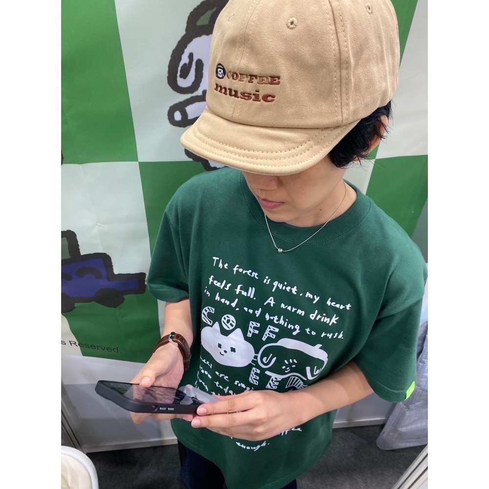 Coffee Moment  UA T 中性版型 男女可穿 正面圖案-細節圖6