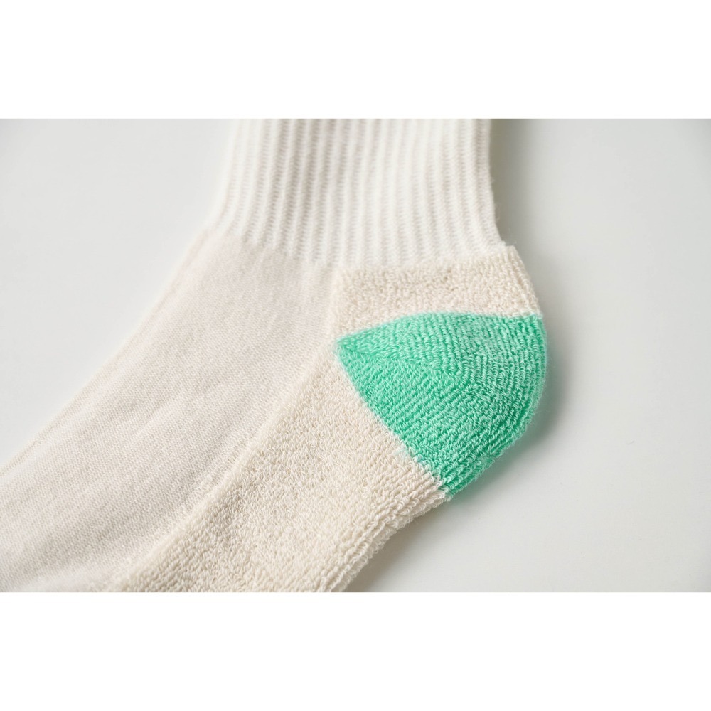 疊疊樂 KEEPMECOMPANY (米/藍)  iii sum+ × ChangeTone 聯名襪款 腳底加厚-細節圖9