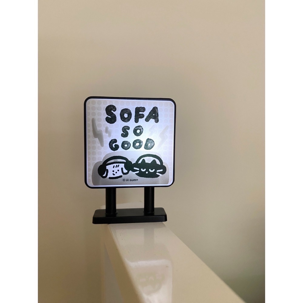 SOFA SO GOOD podcasts 磁力燈箱 內附電池 雙向 站立/側吸兩用-細節圖2