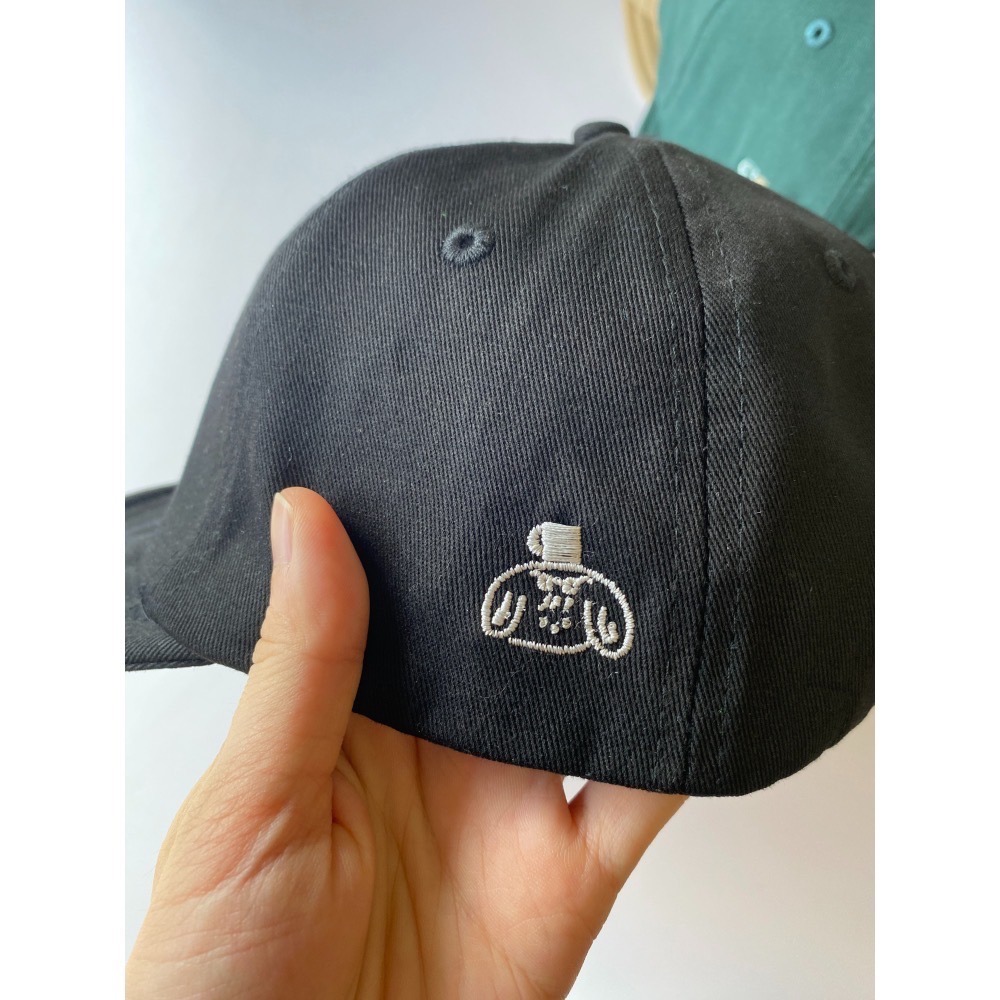 Coffee Music 刺繡圖案 帽簷形狀 可調整 三款三色 卡其/綠/黑-細節圖11