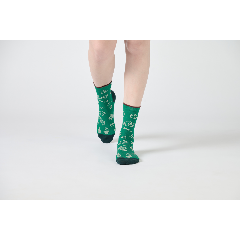 森友露營趣 (白/綠) iii sum+ × ChangeTone 聯名 立體線條-細節圖7