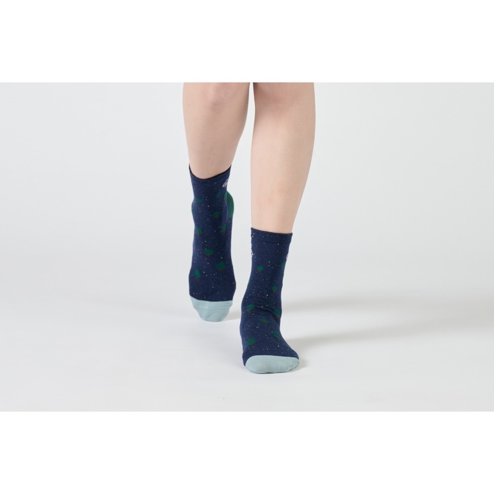 森林星空 (深藍/黑) 彩點 iii sum+ × ChangeTone 聯名襪款-細節圖4