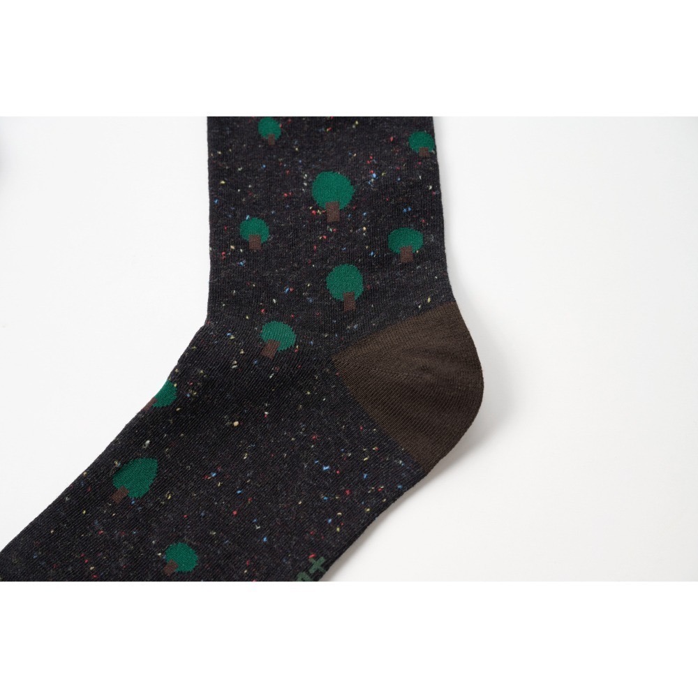 森林星空 (深藍/黑) 彩點 iii sum+ × ChangeTone 聯名襪款-細節圖8