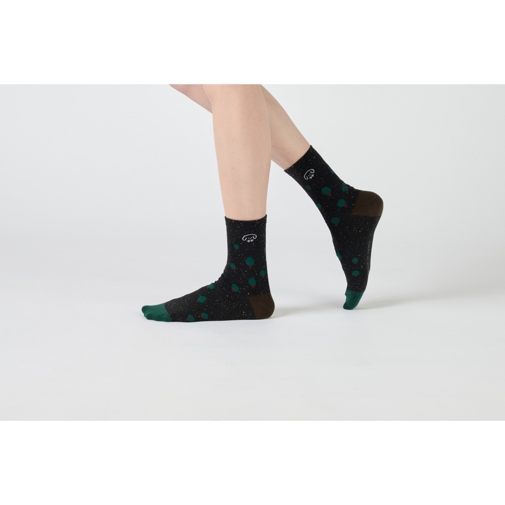 森林星空 (深藍/黑) 彩點 iii sum+ × ChangeTone 聯名襪款-細節圖9