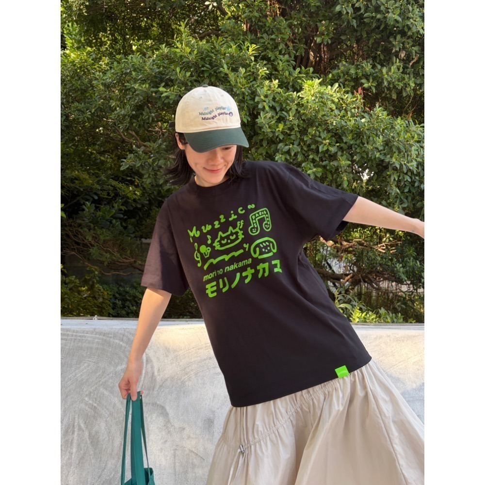 Muzzic 森友 正面大圖案 品牌標 中性款式-細節圖7